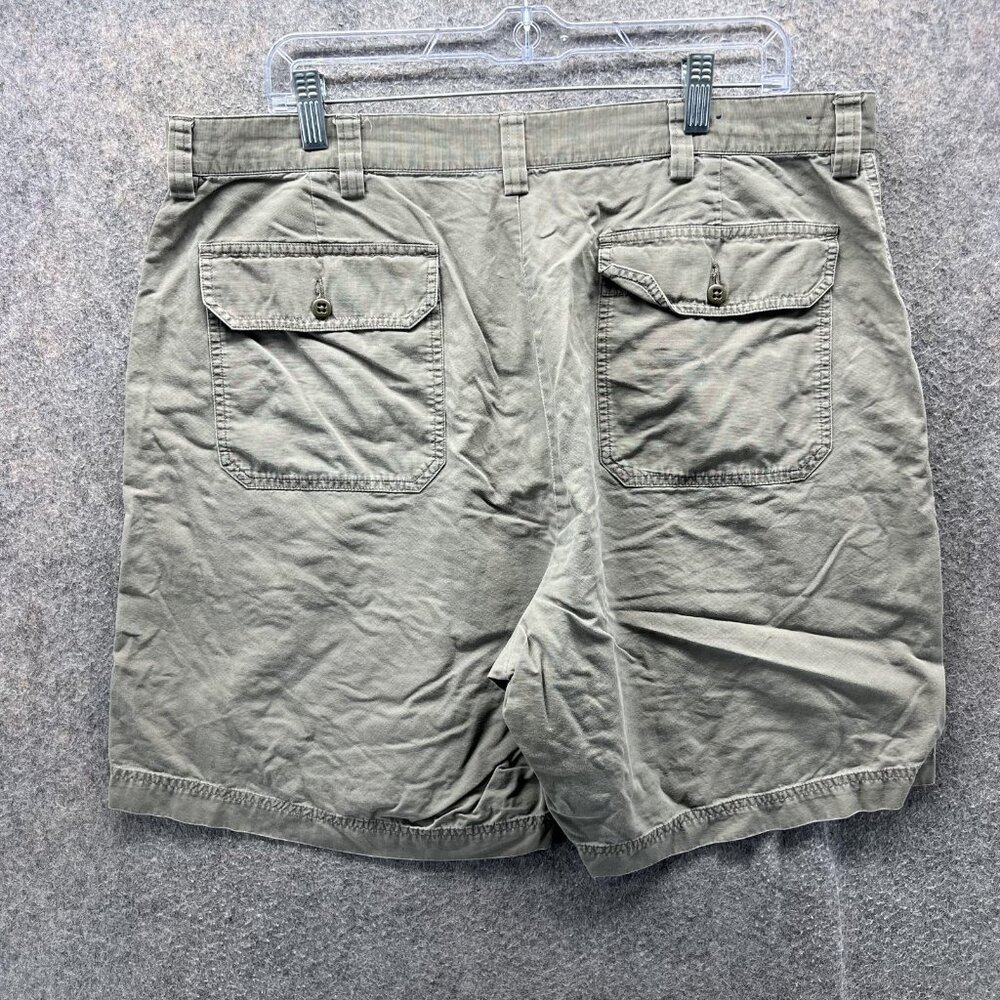Polo Ralph Lauren Shorts Mens 38 Green 100% Cotton Utility Chino 8 Inseam Casual - Picture 2 of 12